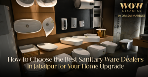 Read more about the article How to Choose the Best Sanitary Ware Dealers in Jabalpur for Your Home Upgrade