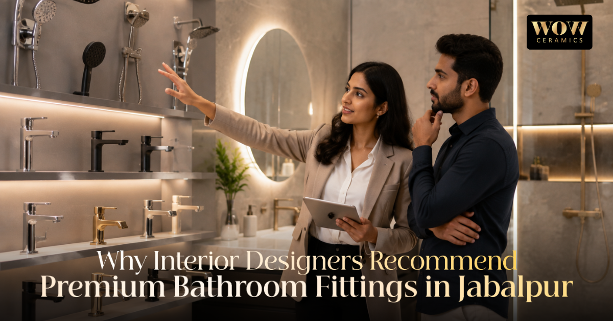 You are currently viewing Why Interior Designers Recommend Premium Bathroom Fittings in Jabalpur